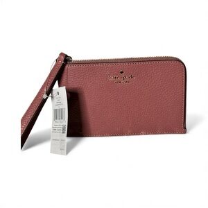 NWT Kate Spade Nee York Lucy Small L Zip Wristlet. Retail $129.00